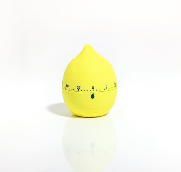 1 st (Citron) Formad Mekanisk Timer Frukt och grönsakstid