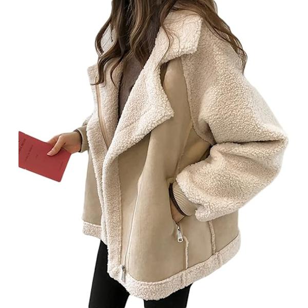Apricot M Lamm Skinnjacka apricot M