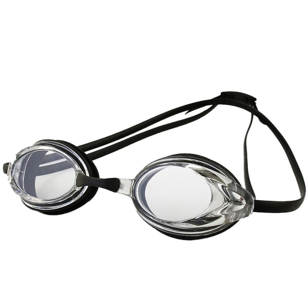 Svømmebriller for menn/kvinner, polarisert antidugg Uv-beskyttelse Speilsvømmebriller for voksne, svømmebriller Transparent
