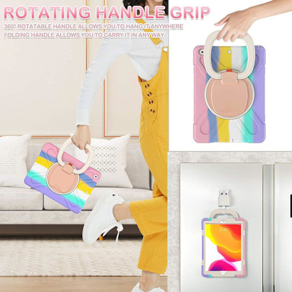 Fodral för iPad 9:e/8:e/7:e generationen (Robust fodral för iPad 10,2 tum)