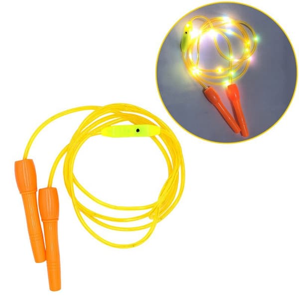 4 LED Hoppestøtter, Hoppestøtter for Barn, Lys Show, Trening