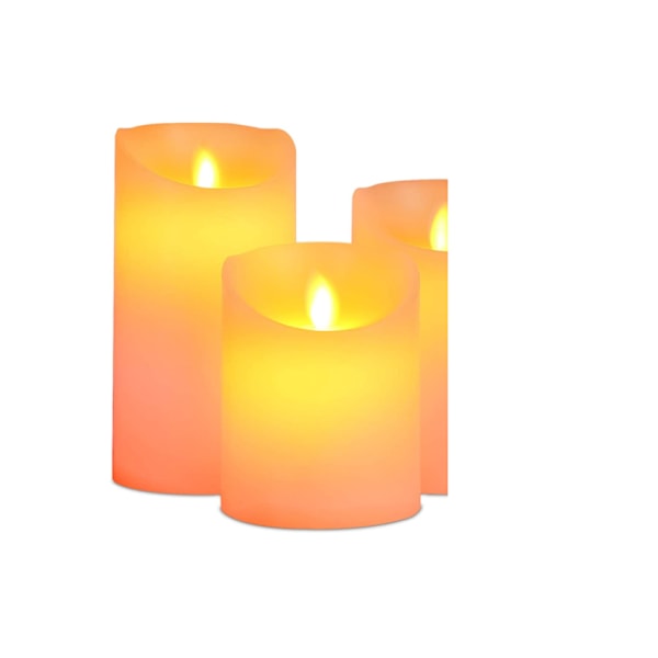 Flammlös LED-ljus, flerfärgsalternativ, elektroniska rekvisita för Halloween-ljus 7,5 * 12,5 cm
