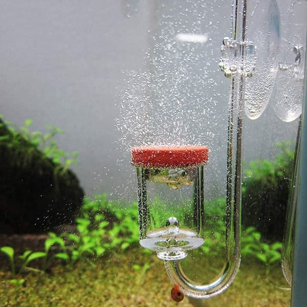 1 stycke Akvarium CO2 akryl CO2 mini förfinare coolno slim