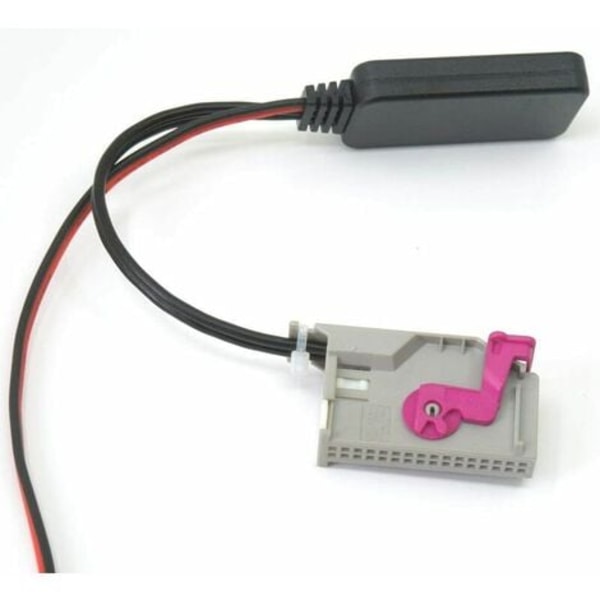 Bil Bluetooth-adapter för Audi A3 A4 A6 A8 TT R8 med Navigation RNS-E 32-stifts Stereo CD AUX Musikinterface för A3 A4 A6