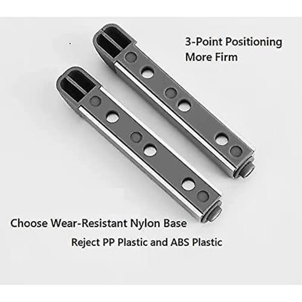 Trykk for å åpne magnetiske låser Trykk-åpne magnetiske låser Åpner og lukker døren med et enkelt trykk Aluminium legering (2 stk)