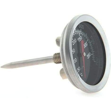 Rostfritt stål ugns termometer BBQ Grill rök termometer 50-350℉, 100-700℉ (Typ A 350℉)