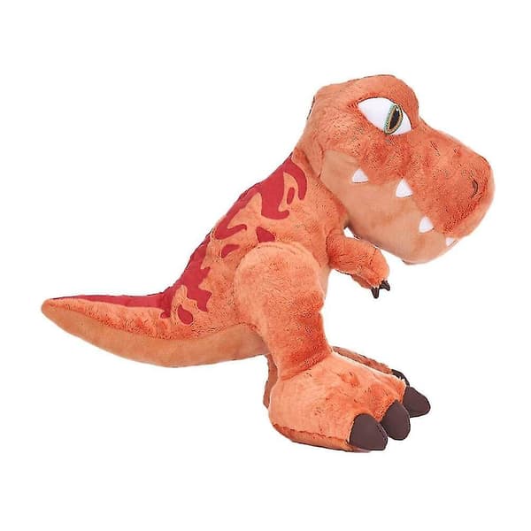 Jurassic World Chunky Orange T-rex 10" Blød Legetøjsdinosaur A