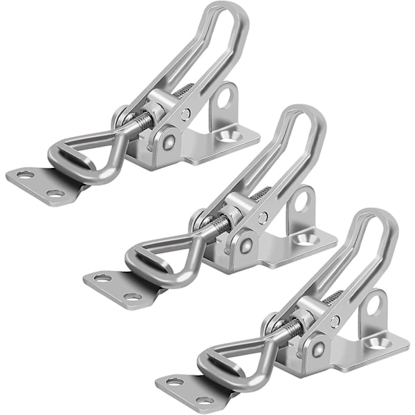 3 st Spännstift Metall Spännstift, Spännstift, Växelspännstift, ca 100 kg Justerbara Snickerispännen för Fästning och Klämning, Dörrar Skåp Väskor