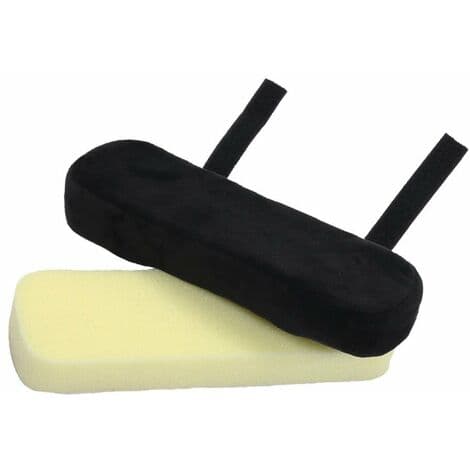 2 stk ergonomisk stolarmrestpute albuepute dekompresjon kontorstol spillstol armrest med memory foam armrest,
