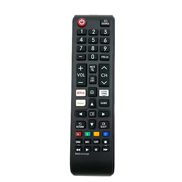 Universa Bn59-01315a Bn59-01315d Bn59-01315b TV-fjärrkontroll med Netflix Prime Video Rakuten TV-knapp för Samsung Smart TV BN59-01315D