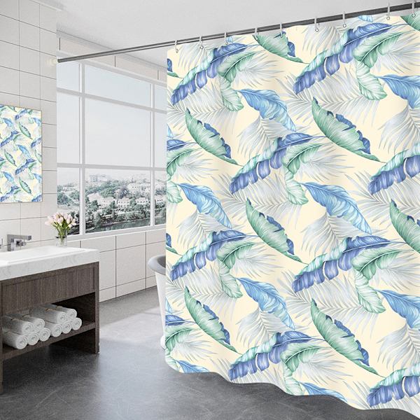 Daqingye Daqingye trykt bruseforhæng (130g) 120W*180H,