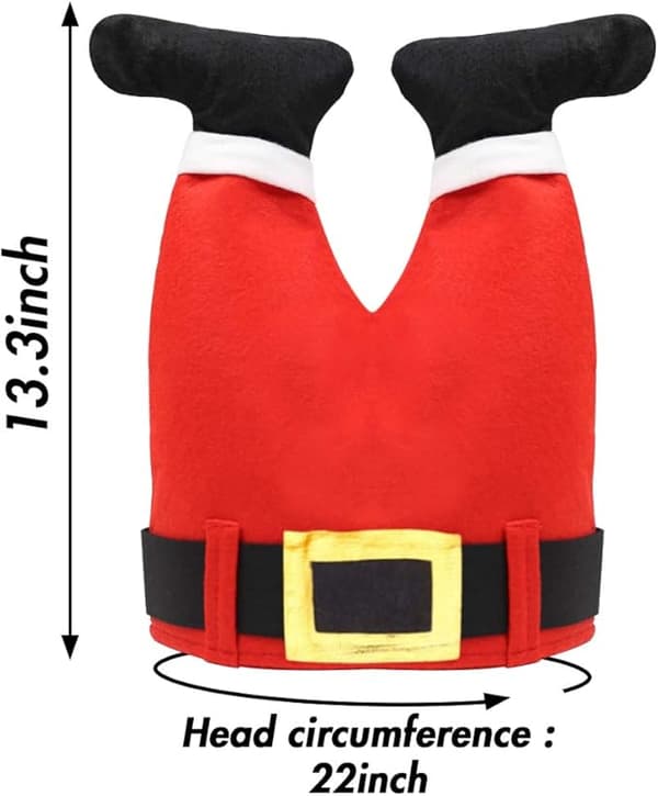 Julhatt, rolig hatt, nyhet tomtehatt, galna hattar, tomtehatt