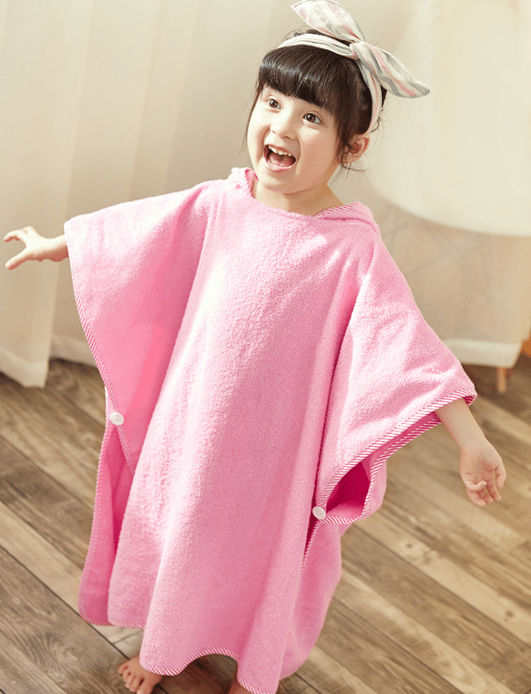 Pink Monster Sweater Børnebadekåbe 70*140cm,