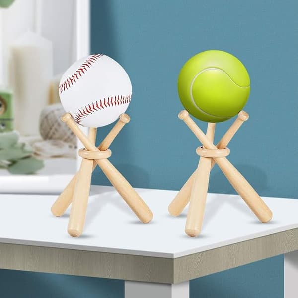 2 Baseball-ballstativ, Tre Baseball-ballstativ