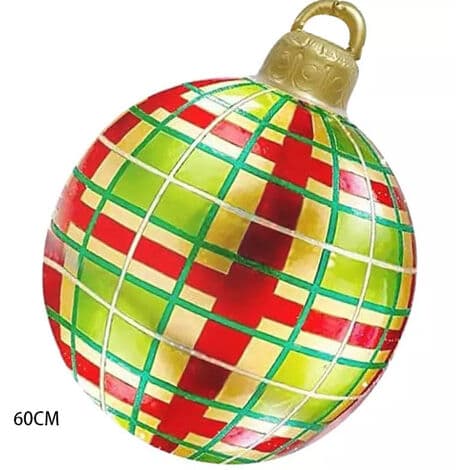 60CM Julekule Ornament Minneball, Julepynt, E