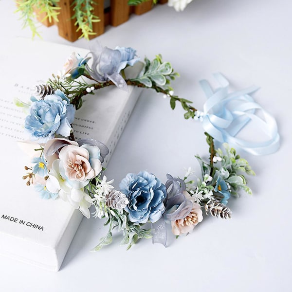 Garland Brudesløjfe Vintage Bohemian Rejseferie Simuleringskrans 58382