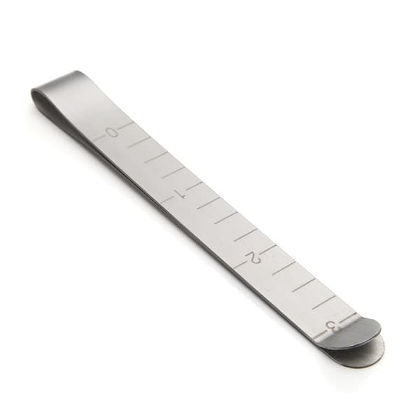 Sættesæt med 5 rustfri stål sømclips 7,6 cm