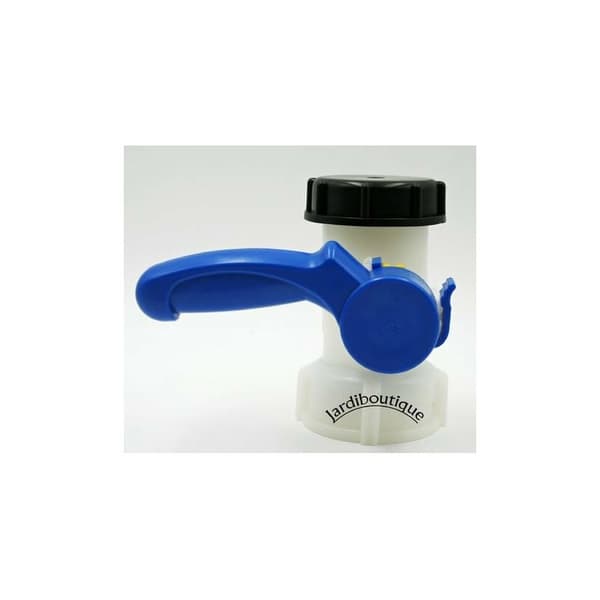 IBC tank interface inner diameter 62mm butterfly valve DN40 one-piece plastic butterfly valve suitable for kitchen