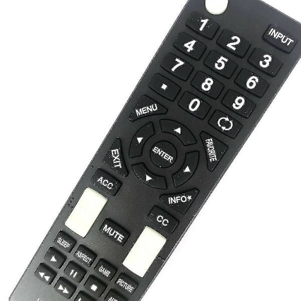 Ersättningsfjärrkontroll för Insignia NS-RC4NA-18 TV, NSRC4NA18 NS-19D220NA16