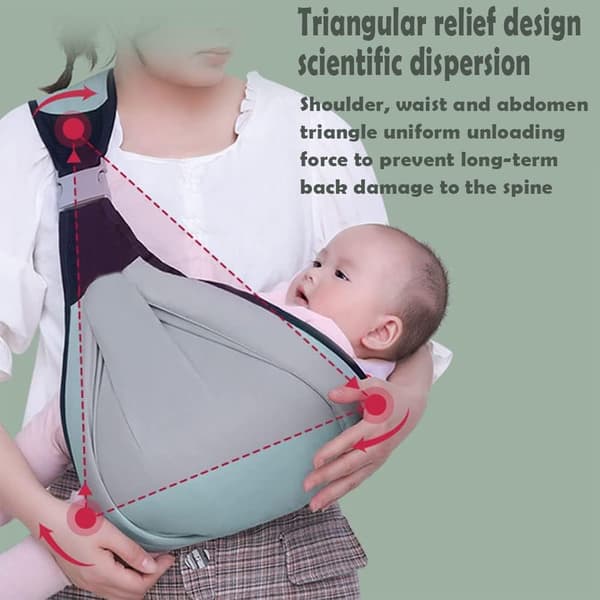 Pustende bæresele, bæresele, babyslynge, bæresele