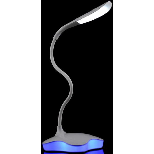 110*100*280mm svanehode blått lys LED-bordlampe USB-lading student øyebeskyttelse bordlampe lading og plugging, su