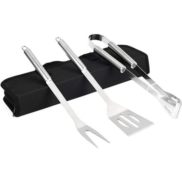 PCS Grillverktyg, Rostfritt Stål Grillverktyg Set Köksredskap Set Grillverktyg Kit Grilltillbehör med (3 PCS)