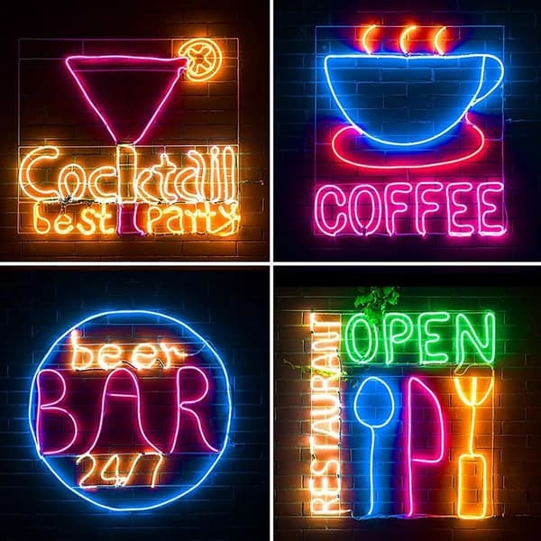 12v led stripe lys neon stripe lys 6*12mm 5m sett (hvitt lys)