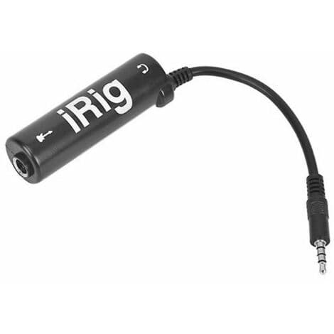 3 stk. Blå Irig Guitar Interface Konverter til Iphone Ipad Ipod