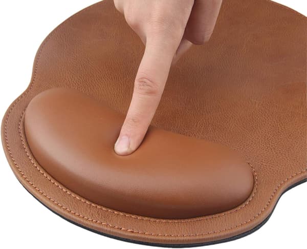 Ergonomisk musemåtte, behagelig gaming-musemåtte med håndledsstøtte til computer og bærbar computer