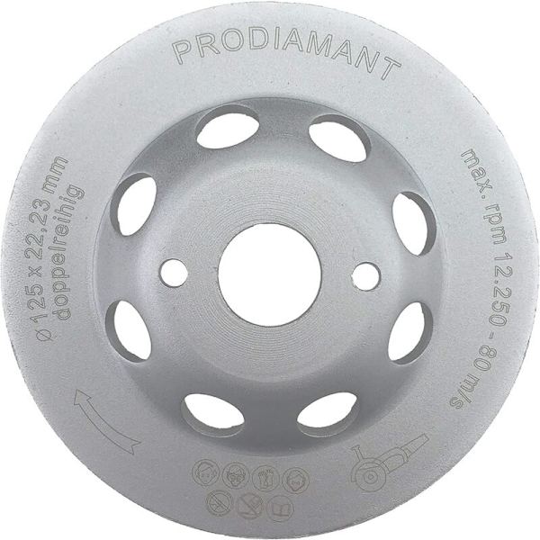Timanttibetonihiomalaikka 125 x 22,23 x 7 mm, betonin, sementin, marmorin, r