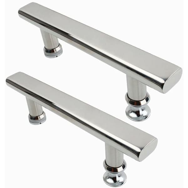 Set med 2 duschdörrhandtag 145 mm - Klar