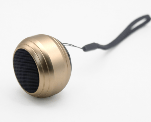Mini Bluetooth-højttaler, bærbar trådløs Bluetooth-højttaler (guld)