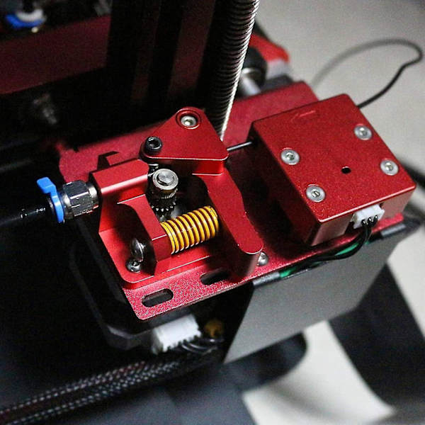 Dobbelt Gear Ekstruder, Fungerer Med Creality Ender 3 Cr 10 Cr 10 Pro Cr 10s Tornado Opgraderet Aluminium Drive Feed Til 3D Printer 1.75mm Filament