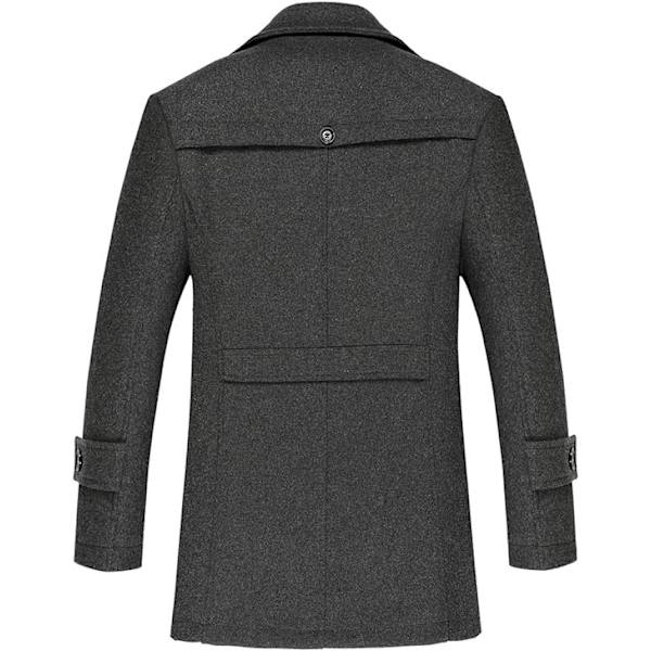 Herrar ullrock medellång grå och bomull XL gray XL