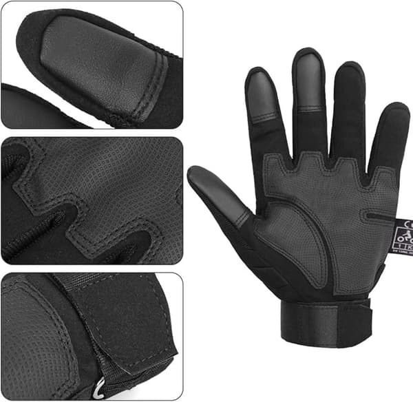 Motorcykelhandsker Fuldfinger Touchscreen Motorcykelhandsker CE