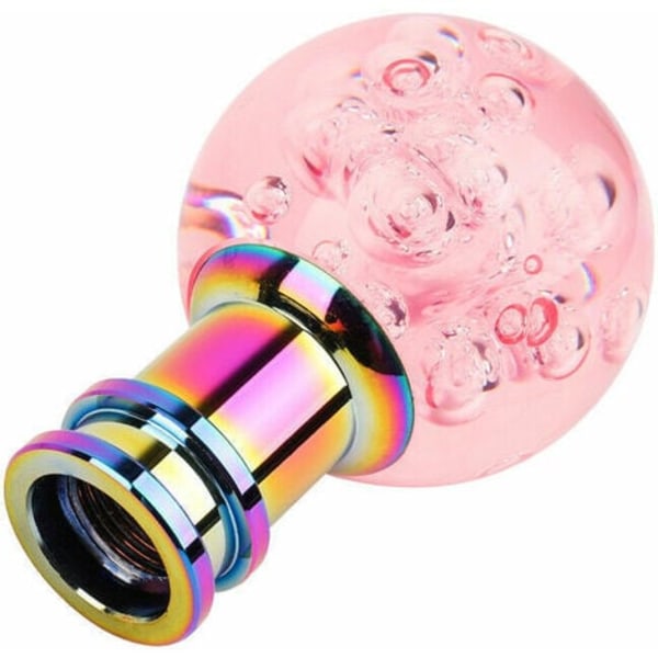 Akryl krystall boble girskift knott rund ball girskift knott transparent rose girskifter, modell: Rose