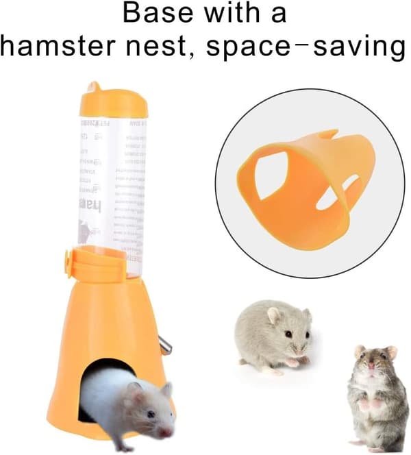 125ml Vattendispenser för Små Djur, Hamster, Marsvin