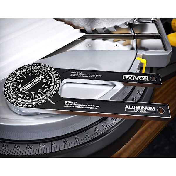 Alumiininen kulmamitta saha Protractor Angle Finder Gauge sisä- ja ulkopuolisella laserilla Tarkkuuskulma Finder puusepille, Pl
