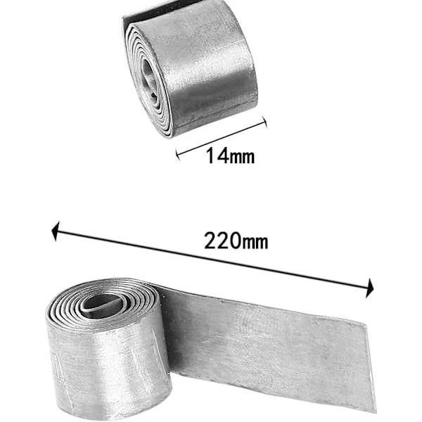 Blyplade Rulle 5 Ruller Fiskeri Blød Plade Fiskeri Blyplade Tilbehør Forsyninger Fiskeri Vægt Blød Bly Fiskeri Tilbehør Til Fiskeri Lokke 0,6 mm