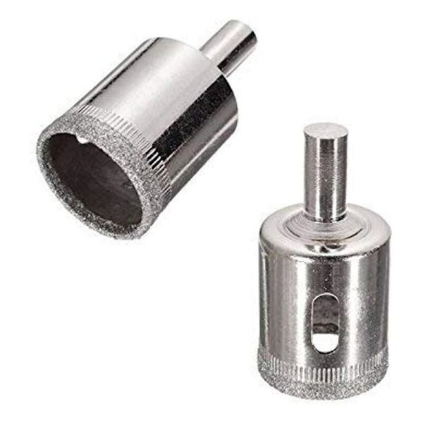 15 stk. Diamantbor Bits Bor Bits Hulsave Hulsave Diamantbor Bits Diamant Hulsave Flise til Glas, Keramik, Porc