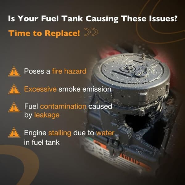 Ulisem Brændstoftank til erstatter 799863 694260 698110 695