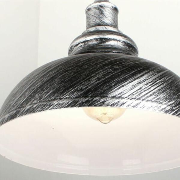 Paket Chandelier Hängande Industriell Retro E27 Taklampa Järn Lampskärm för Vardagsrum Sovrum Matrum Restaurang