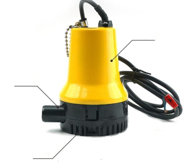 DC-nedsänkbar pump, miniatyr nedsänkbar hushållspump (DC12V)