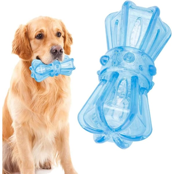 Tpr Dog Chew Toy Slitstark Pet Molar Toy Interaktiv träningsleksak för lek Jakt och bitande Rengöring av tänder