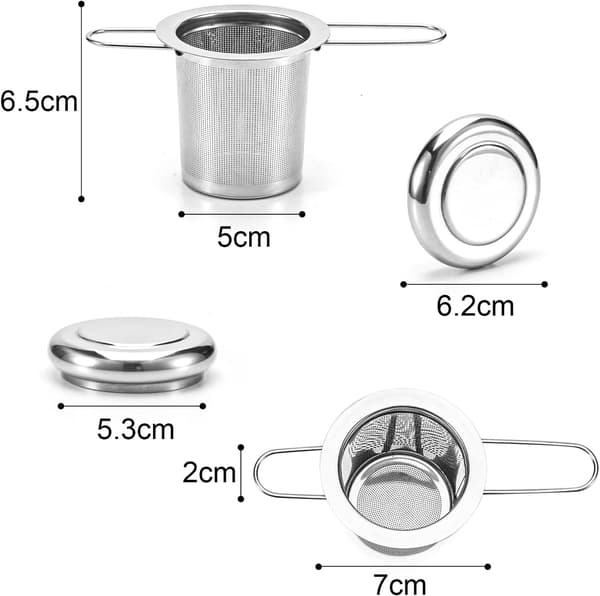 Teefilter, 304 Rustfrit Stål Teefilter Teinfuser med