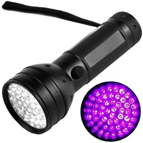 51 LED UV-taskulamppu, ulkovalaistusväline