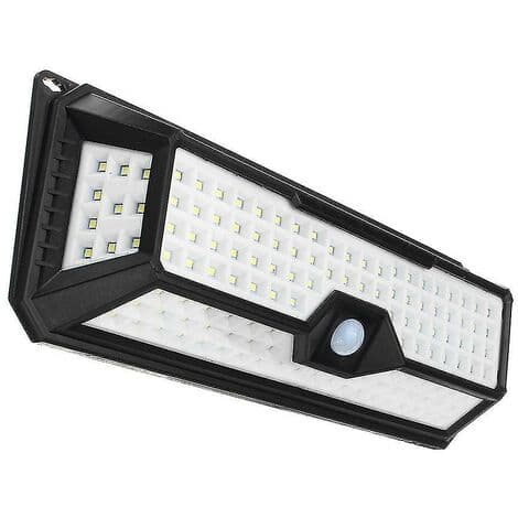 136LED PIR bevægelsessensor vandtæt udendørs solcellelys