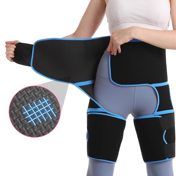 Treningsformende Shapewear, Kroppstrener For Vektreduksjon Daglig Bruk Blue S M