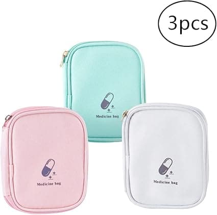 3-delat tomt första hjälpen-kit, medicinkit, mini