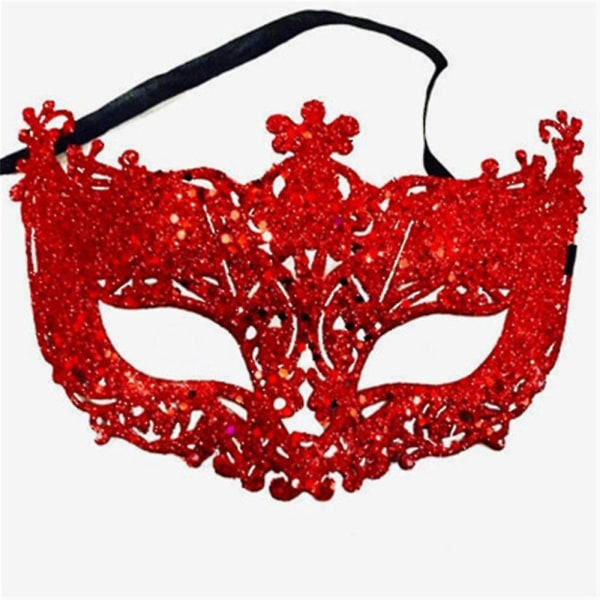 Sexig Maskerad Mask Kvinnor Tjej Sexig Fox Eye Mask För Halloween Fest Finklänning Jul